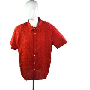 America Men Short Sleeves 100% Cotton size XXL Button Down Collared